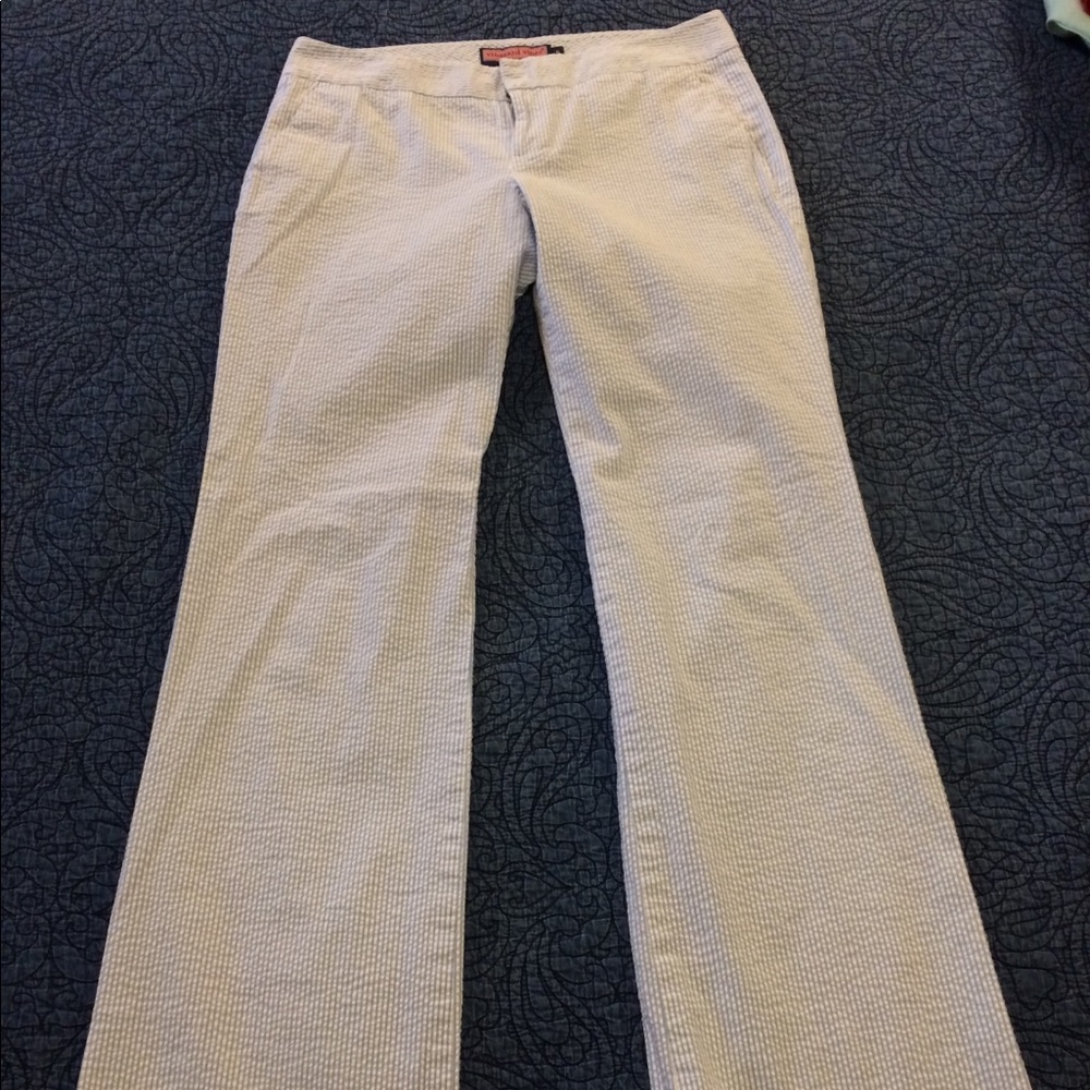 Vineyard Vines linen seersucker pants